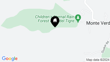 Map of Clover Fields, Monteverde, Puntarenas, 50803