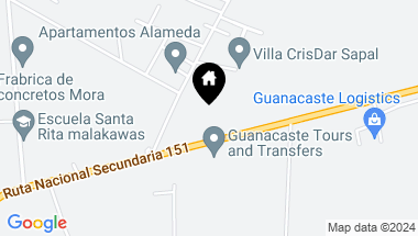 Map of Santa Rita 151, Sardinal, Carrillo, Guanacaste, 50503