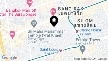 Map of Sathon Soi 12 Alley, Khwaeng Silom, Bangkok 10, 10500