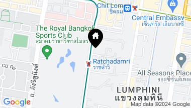Map of The Residences At The St. Regis Bangkok 159 Ratchadamri Rd Lumphini, Pathum Wan 10, 10330