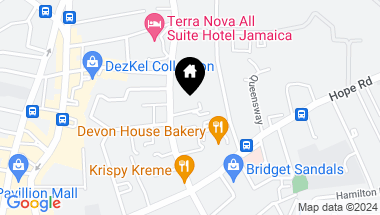 Map of 1 Dilcoosha Avenue Kingston 10, Kingston 01