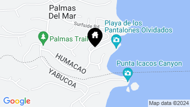 Map of Palmas del Mar SHELL CASTLE #50, HUMACAO PR, 00791