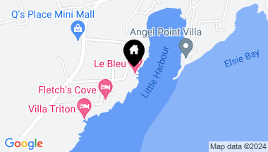 Map of Le Bleu Estate, Little Harbour, Anguilla, Cities In Anguilla