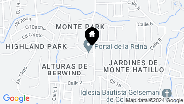 Map of Portal De La Reina 501-717787, SAN JUAN PR, 00924