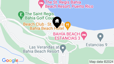 Map of Bahia Beach Resort LAS VENTANAS CONDOMINIUM II #206, RIO GRANDE PR, 00745