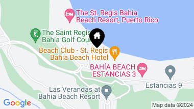 Map of The St. Regis Residences OCEAN DRIVE CONDOMINIUM BAHIA BEACH RESORT #1402, RIO GRANDE PR, 00745