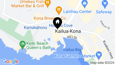 Map of 75-6039 KUAKINI HIGHWAY, KAILUA - KONA HI, 96740
