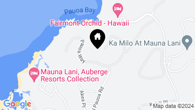 Map of 68-1075 PAUOA WY, KAMUELA HI, 96743