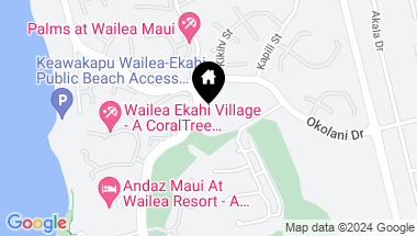 Map of 78 Kai Malu Dr Unit: 201, Kihei HI, 96753