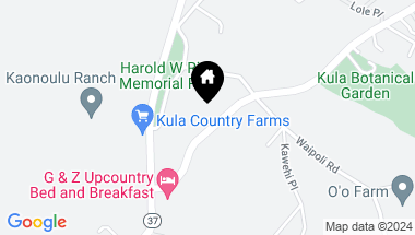 Map of 95 & 285 Kekaulike Ave, Kula HI, 96790