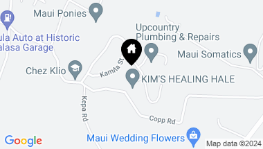 Map of 12 Kaweo Pl, Kula HI, 96790