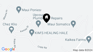 Map of 59 Kahoea Pl, Kula HI, 96790