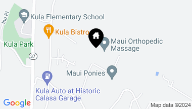 Map of 285 Mauna Pl, Kula HI, 96790-7943
