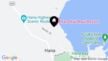 Map of 4888 Uakea Road, Hana HI, 96713