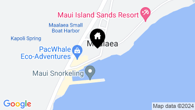 Map of 132 Maalaea Rd, Wailuku HI, 96793