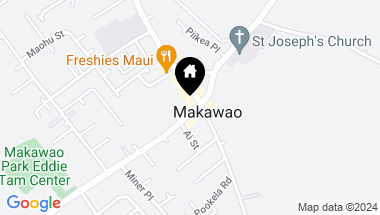Map of 1169 Makawao Rd Unit: The Shops at Makawao, Makawao HI, 96768