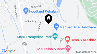Map of 101 Maa Pl Unit: Lot 76, Kahului HI, 96732