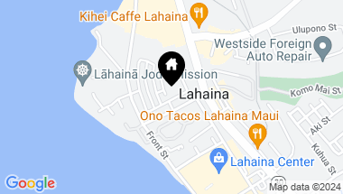 Map of 166 Kahoma Village Loop Unit: 16, Lahaina HI, 96761