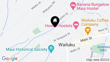 Map of 2265 Holowai Pl, Wailuku HI, 96793