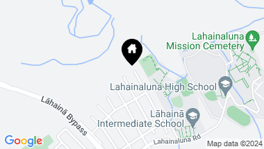 Map of 923 N Niheu Pl, Lahaina HI, 96761