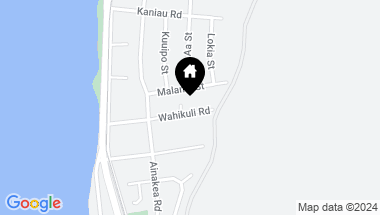 Map of 175 Wahikuli Rd, Lahaina HI, 96761