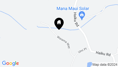 Map of 266 Waiama Way, Haiku HI, 96708