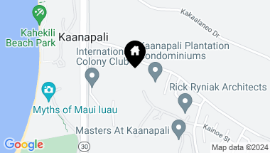 Map of 150 PUUKOLII Rd Unit: 46, Lahaina HI, 96761