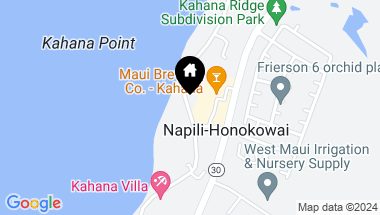 Map of 4440 Lower Honoapiilani Rd Unit: 123, Lahaina HI, 96761