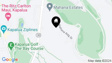 Map of 210 Naio Pl Unit: Mahana Estate Lot 7, Lahaina HI, 96761