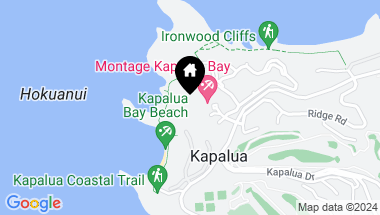 Map of 1 Bay Dr Unit: 4604, Lahaina HI, 96761