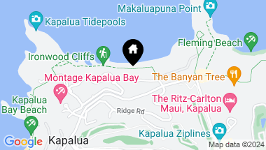 Map of 3 Kapalua Pl Unit: 3, Lahaina HI, 96761