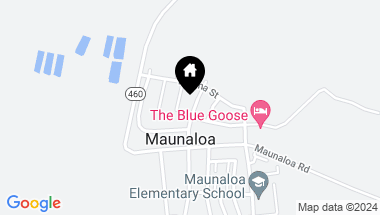 Map of 0 Waieli St Unit: F-15, Maunaloa HI, 96770