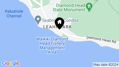 Map of 3165 Diamond Head Road 4, Honolulu HI, 96815