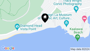 Map of 3787 Diamond Head Road, Honolulu HI, 96816