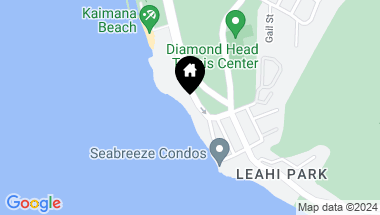 Map of 2969 Kalakaua Avenue 1003, Honolulu HI, 96815