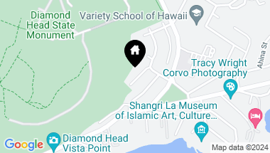 Map of 3868 Pokapahu Place, Honolulu HI, 96816