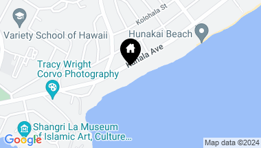 Map of 4439 Kahala Avenue, Honolulu HI, 96816