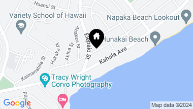 Map of 4463 Aukai Avenue, Honolulu HI, 96816