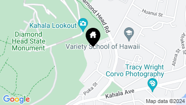 Map of 301 22nd Avenue, Honolulu HI, 96816
