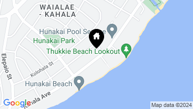 Map of 4670 Kahala Avenue, Honolulu HI, 96816