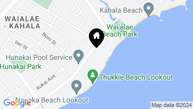 Map of 4801 Kahala Avenue, Honolulu HI, 96816