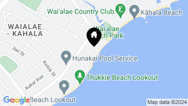 Map of 4819 Kahala Avenue C, Honolulu HI, 96816