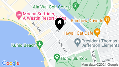Map of 201 Ohua Avenue MAKAI/2013, Honolulu HI, 96815