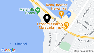 Map of 281 A Portlock Road, Honolulu HI, 96825