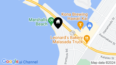 Map of 251 Portlock Road, Honolulu HI, 96825