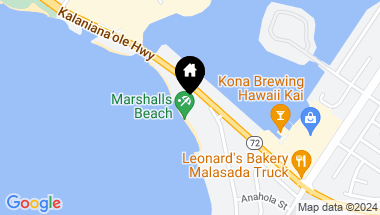 Map of 7017 Kalanianaole Highway, Honolulu HI, 96825