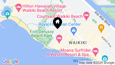 Map of 223 Saratoga Street 3607, Honolulu HI, 96815