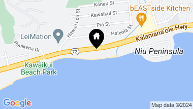 Map of 5611 Kalanianaole Highway, Honolulu HI, 96821