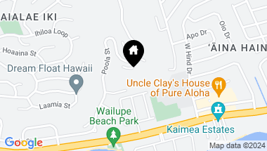 Map of 5119 Palaole Place, Honolulu HI, 96821
