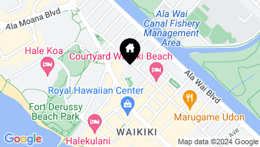 Map of 2139 Kuhio Avenue 3107, Honolulu HI, 96815